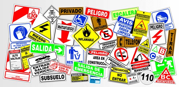 Carteles de seguridad